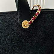 Chanel shopping Tote Bag black 45x28x17cm - 5