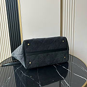 Chanel shopping Tote Bag black 45x28x17cm - 01 - 3