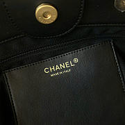 Chanel shopping Tote Bag black 45x28x17cm - 01 - 2
