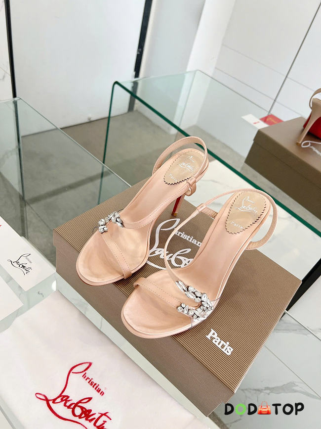 Christian Louboutin beige heels 10.5cm - 1