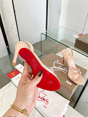 Christian Louboutin beige heels 10.5cm - 5