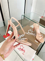 Christian Louboutin beige heels 10.5cm - 4