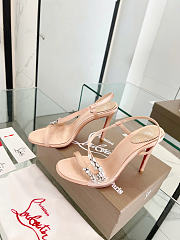 Christian Louboutin beige heels 10.5cm - 2