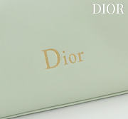 Dior Small Bow Bag Mint Clover Embroidered 26x16x10cm - 6