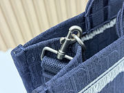 Dior Book Tote with Strap gray bag size 41x14x32cm - 3