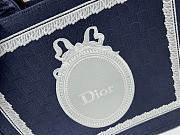 Dior Book Tote with Strap gray bag size 41x14x32cm - 2