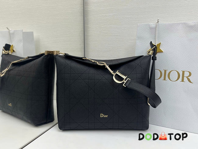 Dior Small Vertical Dior Trianon Bag with Chain size 31x27x8cm - 1