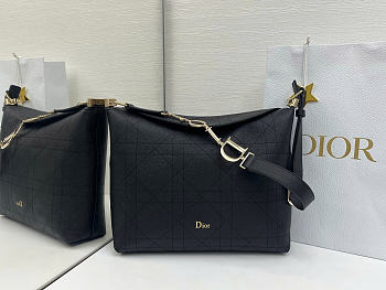 Dior Small Vertical Dior Trianon Bag with Chain size 31x27x8cm