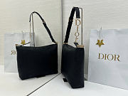 Dior Small Vertical Dior Trianon Bag with Chain size 31x27x8cm - 2