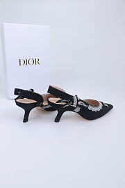 J'Adior Slingback Pump black heels 3.5cm - 6