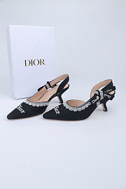 J'Adior Slingback Pump black heels 3.5cm - 5