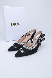 J'Adior Slingback Pump black heels 3.5cm - 4