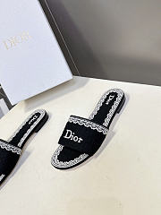 Dior Dentelle Slide black - 5