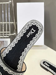 Dior Dentelle Slide black - 2
