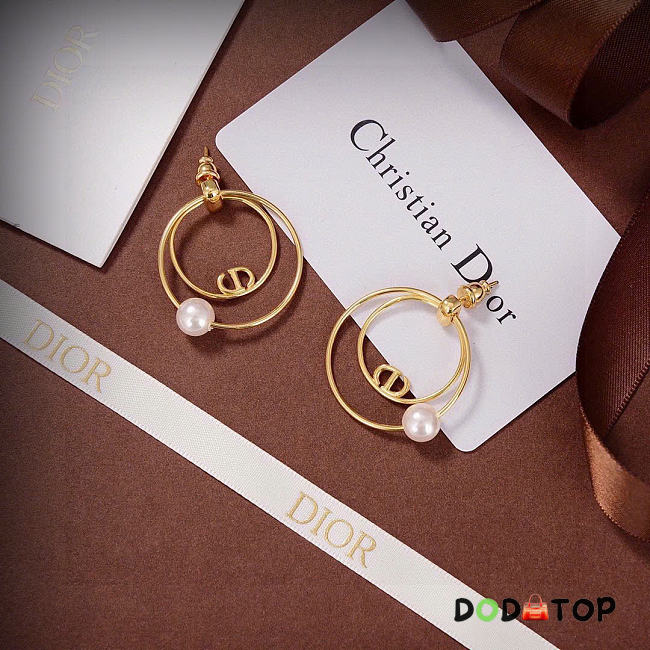 Dior earing gold  - 1
