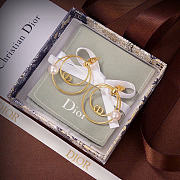 Dior earing gold  - 2