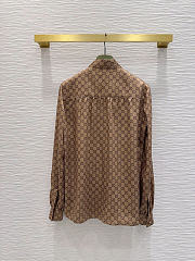 Gucci Silk twill shirt with print - 6