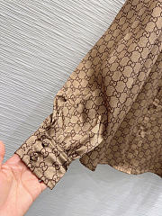 Gucci Silk twill shirt with print - 4