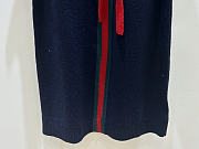 Gucci Wool and cashmere knit dress with web stripe - 4