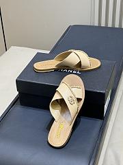 Chanel slides beige - AA - 5