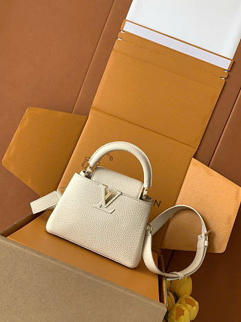 Louis Vuitton Capucines bag size 21x 14 x 8cm