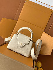 Louis Vuitton Capucines bag size 21x 14 x 8cm - 4