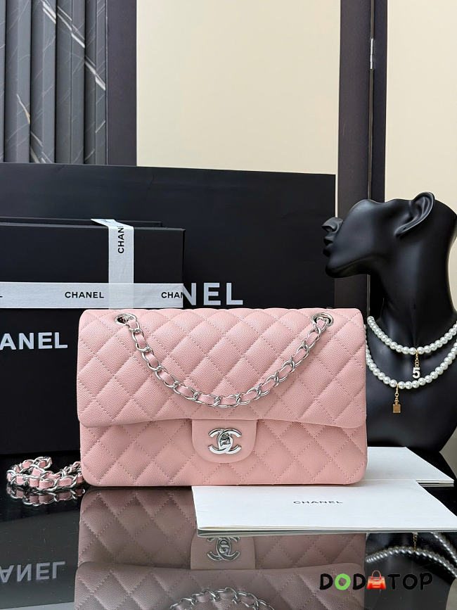 Chanel flap bag pink bag size 25cm - 1