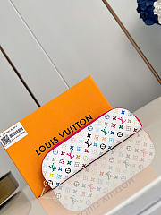 LV pencilcase pouch  Monogram Multicolor size 7 x 2 x 20cm - 1