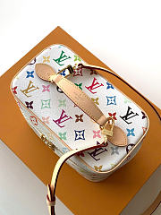 LV Monogram Multicolore comestic bag size 24x17x14.5cm - 4