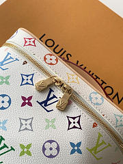 LV Monogram Multicolore comestic bag size 24x17x14.5cm - 3