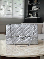 Chanle big silver bag size 26x40x12cm - 1