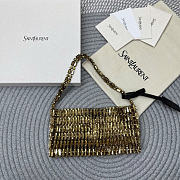 YSL EVENING bag in crystals size  18x7.5x2.5CM - 3