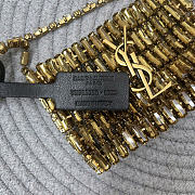YSL EVENING bag in crystals size 11.5x8.5x2.5cm - 2