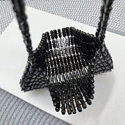 YSL EVENING black bag in crystals size 18x7.5x2.5CM - 3