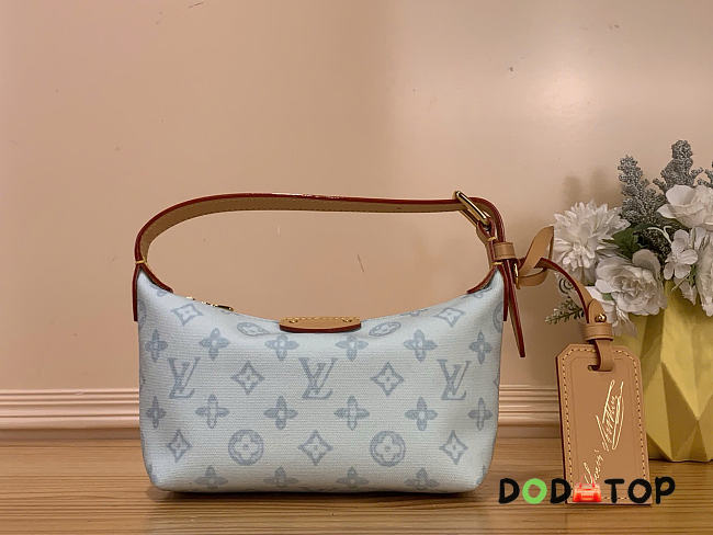Louis Vuitton M28250 New Hills Pochette Bag size 18.5 x 11 x 6.5 cm - 1