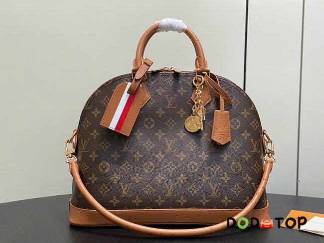 Louis Vuitton N30049 Alma MM Soft Celebration bag size 37 x 28 x 13.5 cm - 1