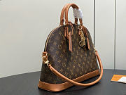 Louis Vuitton N30049 Alma MM Soft Celebration bag size 37 x 28 x 13.5 cm - 4