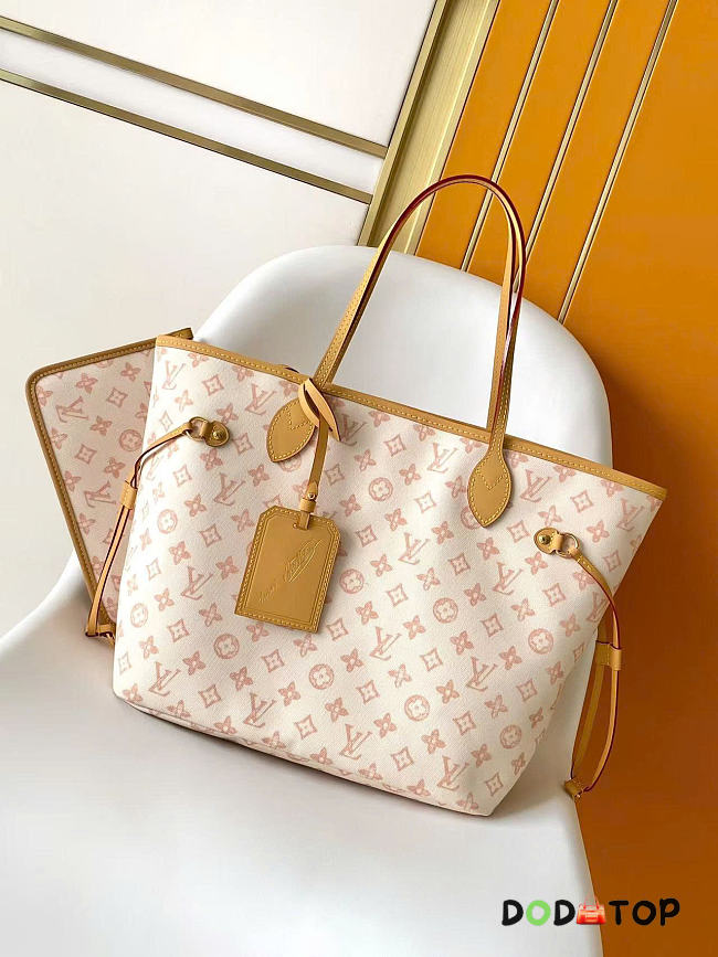 Louis Vuitton M27521 New Neverfull MM Monogram Origine Lin bag size 31 x 28 x 14 cm - 1
