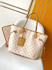 Louis Vuitton M27521 New Neverfull MM Monogram Origine Lin bag size 31 x 28 x 14 cm - 5