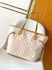 Louis Vuitton M27521 New Neverfull MM Monogram Origine Lin bag size 31 x 28 x 14 cm - 4