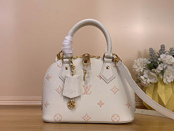 Louis Vuitton M27574 Alma BB bag size 23.5 x 17.5 x 11.5 cm