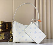 Louis Vuitton M27573 CarryAll PM bag size 29 x 24 x 12 cm - 5