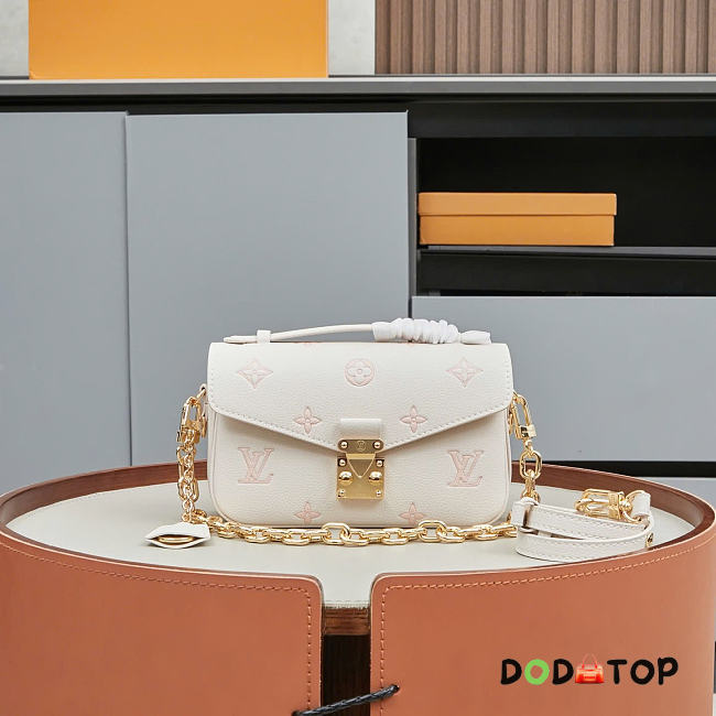 Louis Vuitton M27575 Pochette Métis East West bag size 21.5 x 13.5 x 6 cm - 1