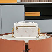 Louis Vuitton M27575 Pochette Métis East West bag size 21.5 x 13.5 x 6 cm - 5
