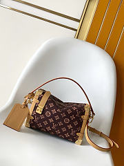 Louis Vuitton M27891 New Side Trunk  brown MM bag size 23.5 x 16 x 8.5 cm - 1