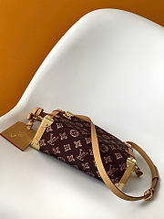 Louis Vuitton M27891 New Side Trunk  brown MM bag size 23.5 x 16 x 8.5 cm - 4