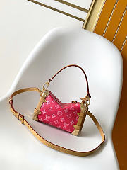 Louis Vuitton M27891 New Side Trunk Pink MM bag size 23.5 x 16 x 8.5 cm - 4