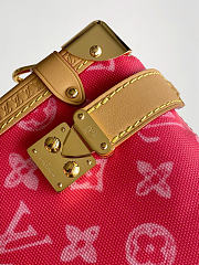 Louis Vuitton M27891 New Side Trunk Pink MM bag size 23.5 x 16 x 8.5 cm - 2
