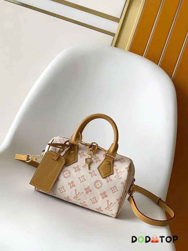 Louis Vuitton M27530 New Speedy Lin color Bandoulière 20 bag size 20.5 x 13.5 x 12 cm  - 1