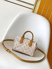 Louis Vuitton M27530 New Speedy Lin color Bandoulière 20 bag size 20.5 x 13.5 x 12 cm  - 6